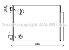 AVA QUALITY COOLING daa5011d -  Конденсатор, кондиционер